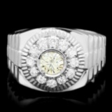 14k White Gold 1.05ct Diamond Ring