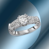 14K Gold 1.81cts Diamond Ring