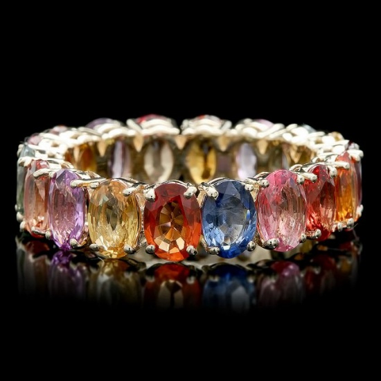 14k Yellow Gold 9.50ct Sapphire Ring