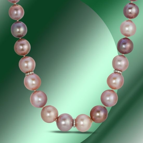 12-15mm South Sea & Tahitian Pearls Necklace