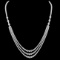 18k White Gold 12.90ct Diamond Necklace