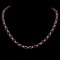 14K Gold 61.41ct Ruby & 2.21ct Diamond Necklace
