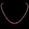 14K Gold 28.65ct Ruby & 1.65ct Diamond Necklace