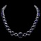 14k Gold 165ct Sapphire 1.8ct Diamond Necklace