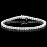 18k White Gold 7.50ct Diamond Bracelet