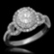 14K Gold 2.73ct Diamond Ring