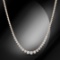 14K Gold 8.20cts Diamond Necklace