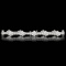 18k White Gold 6.80ct Diamond Bracelet