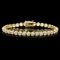 18k Yellow Gold 7.60ct Diamond Bracelet