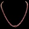14k 26.10ct Tourmaline 1.60ct Diamond Necklace
