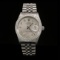 Rolex DateJust SS 36mm Custom Diamond Bezel Men's Wristwatch