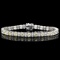 18k White Gold 12.5ct Diamond Bracelet