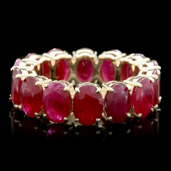 14k Yellow Gold 11.00ct Ruby Ring