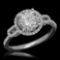 14K Gold 1.79ct Diamond Ring