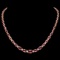 14k 29.00ct Tourmaline 1.25ct Diamond Necklace