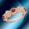 14k Gold 0.77cts Ruby & 0.37cts Diamond Ring