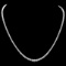 18k White Gold 9.00ct Diamond Necklace