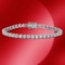 14K Gold 4.16cts Diamond Bracelet
