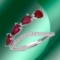 14k Gold 1.59ctc Ruby &  0.19ctc Diamond Ring