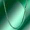 14k Gold 17.79ctc Emerald Necklace