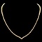 18k Yellow Gold 8.50ct Diamond Necklace