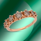 14k Gold 1.34ctc Diamond Ring