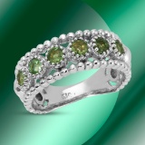 14k Gold 1.21ctc Sapphire Ring