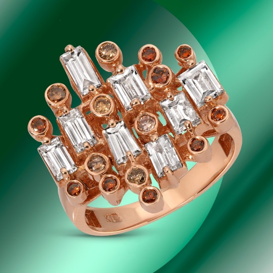 14k Gold 2.04ctc Diamond Ring