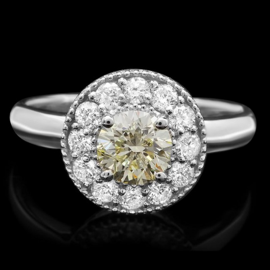 14k White Gold 1.25ct Diamond Ring