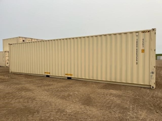 40' NEW HIGH CUBE ONE TRIP CONTAINER 257