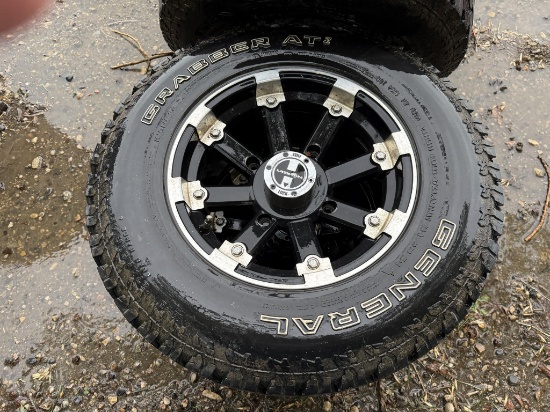 Tires 4 X GENERAL 27X8.5R14LT TIRES 306