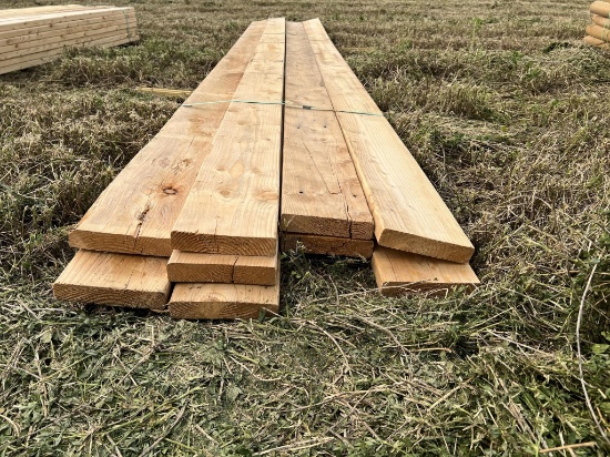 BUNDLE OF 7"X 16FT PLANKS 466