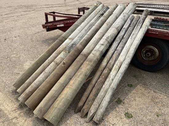 4X WOOD FENCE/GATE POSTS 502