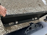 Hitch HEAVY DUTY Â½ MOON GUSSETED SKID STEER RECEIVER HITCH (2) 287