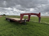 PRAIRIE 30FT TRI AXLE HAY TRAILER 1227