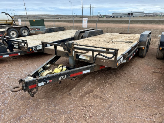 2013 PJ 18' Equipment Trailer (#2)