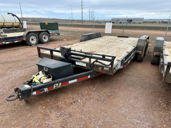 2013 PJ 18' Equipment Trailer (#1)