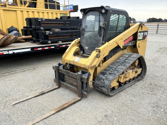 2018 Cat 279D Track Skid Steer