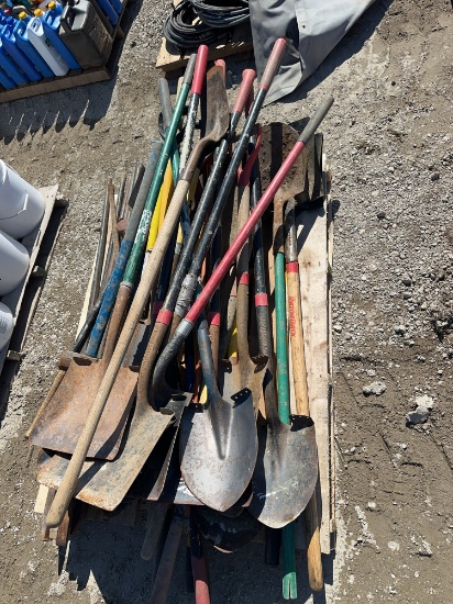 Pallet Of Shovels,