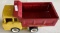 TOY YELLOW/RED DUMP TRUCK