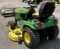 JD X758 4x4 RIDING MOWER 328.7hrs.