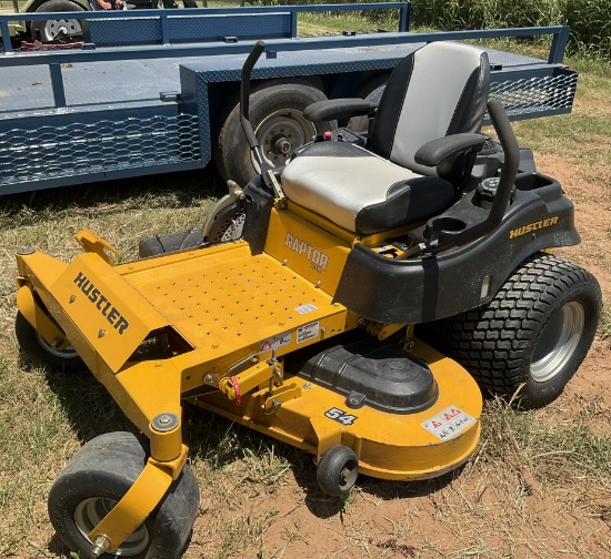 HUSTLER RAPTOR ZERO TURN MOWER
