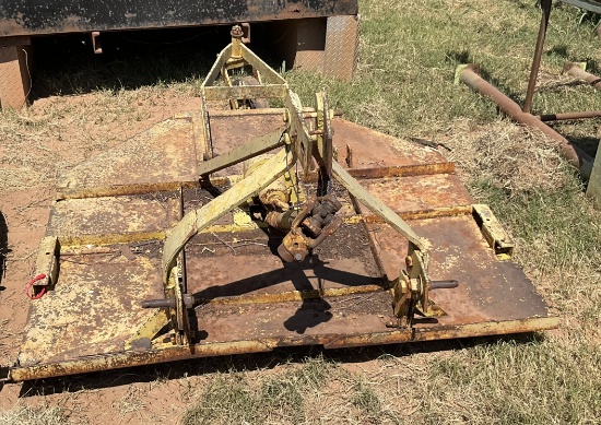 YELLOW 5' BRUSH HOG