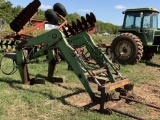 JD 148 FRONT END LOADER W/HAY SPEAR