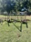 4 SECTION HARROW MOUNT ON WHEELS