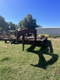 20’ IMPLEMENT TRAILER, NO FLOOR