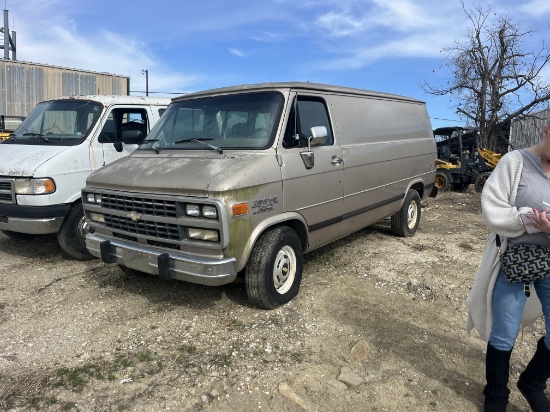 '85 CHEVY 20 ABS VAN