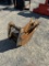 BACKHOE BUCKET W/TEETH & QUICK HITCH