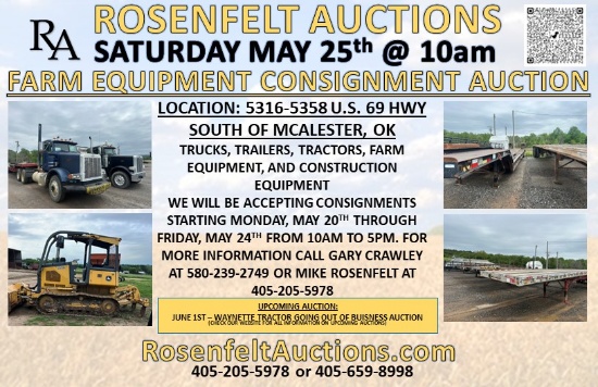 MCALESTER CONSIGNMENT AUCTION