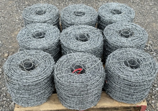 ROLLS OF BARBED WIRE